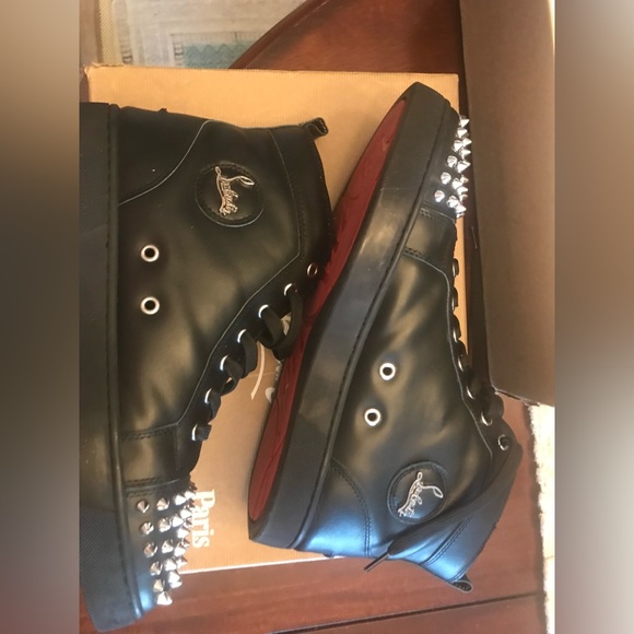 Authentic Louis Vuitton Spiked High Tops - Picture 3 of 11